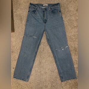 Abercrombie 90s Straight Ultra High Rise Jeans
